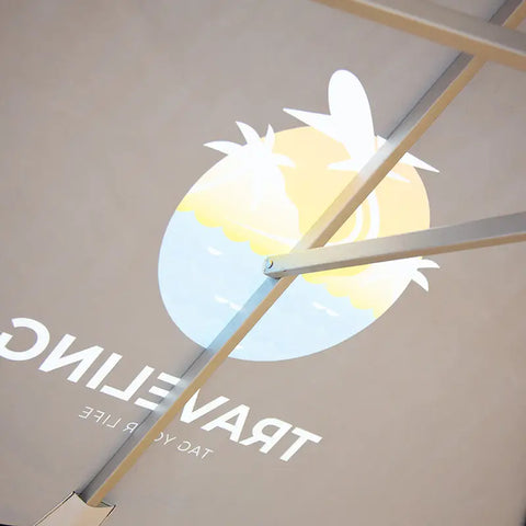 Evan Evans umbrella frame detail