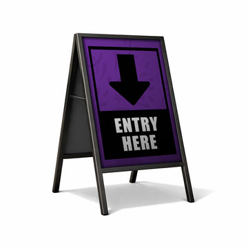 Events A-Frame Sign - Entry Marker