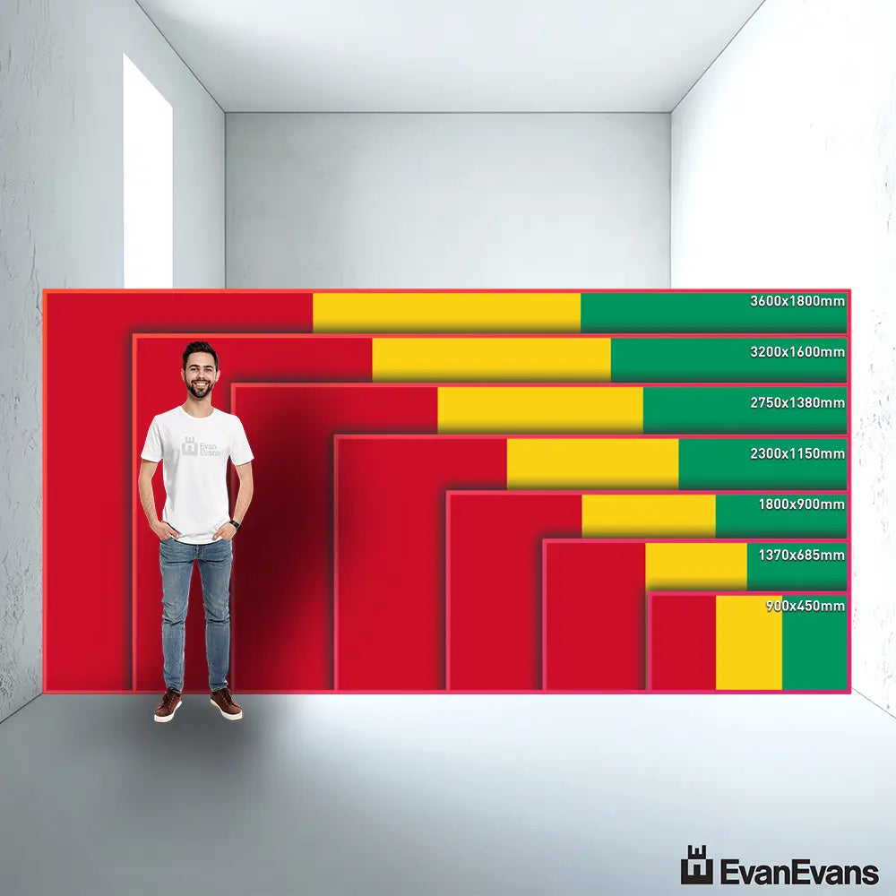 Guinea flag size guide comparison