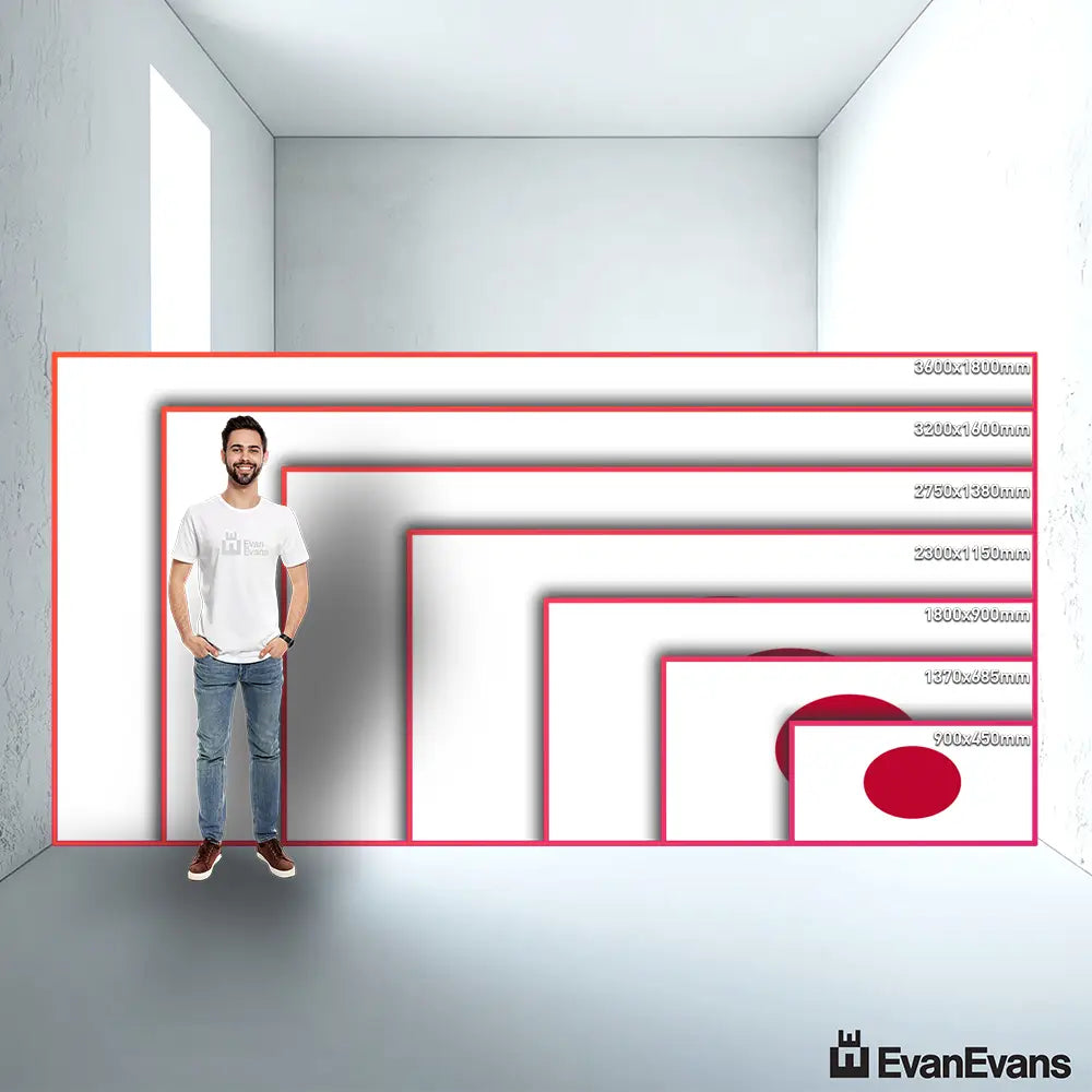 Japan flag size guide comparison