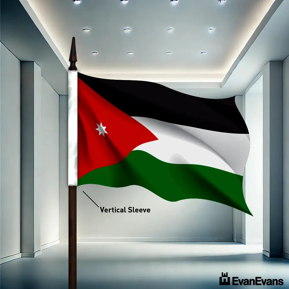 Jordan flag vertical sleeve