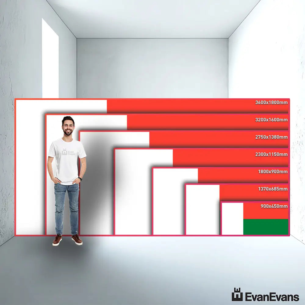 Madagascar flag size guide comparison