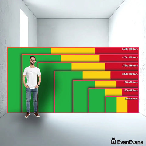 Mali flag size guide comparison
