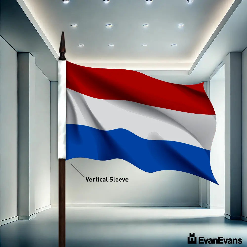 Netherlands flag vertical sleeve