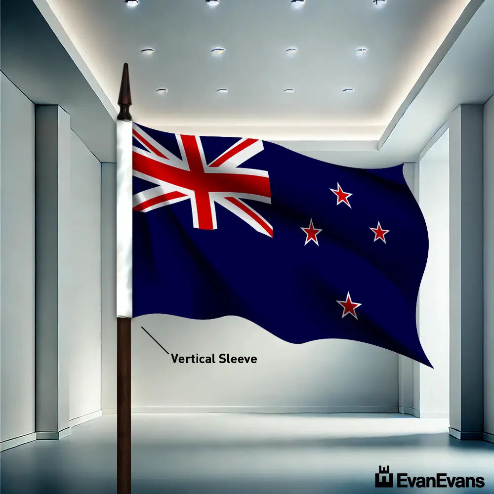 New Zealand flag vertical sleeve