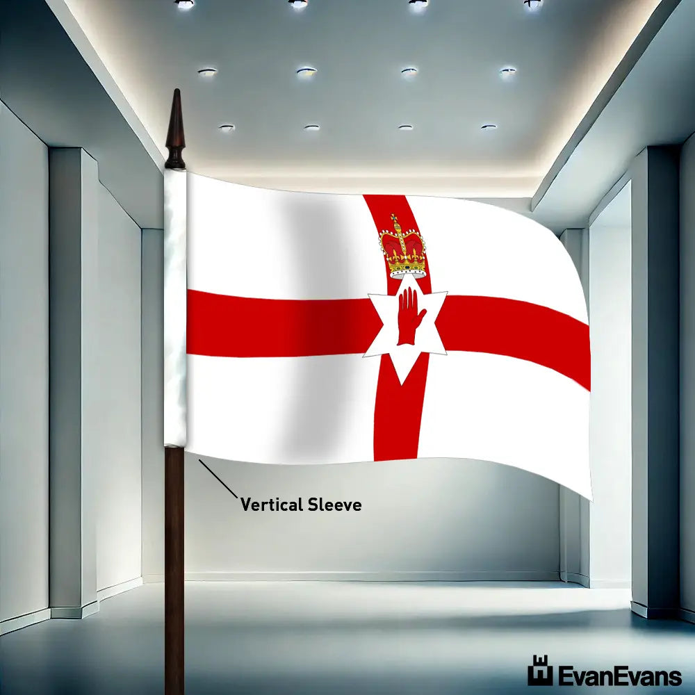 Northern Ireland Flag vertical sleeve