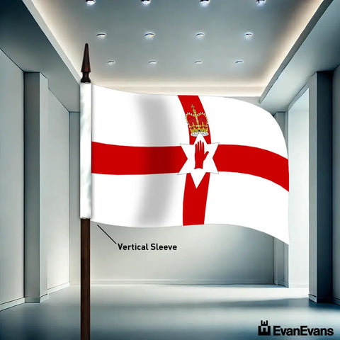 Northern Ireland Flag vertical sleeve