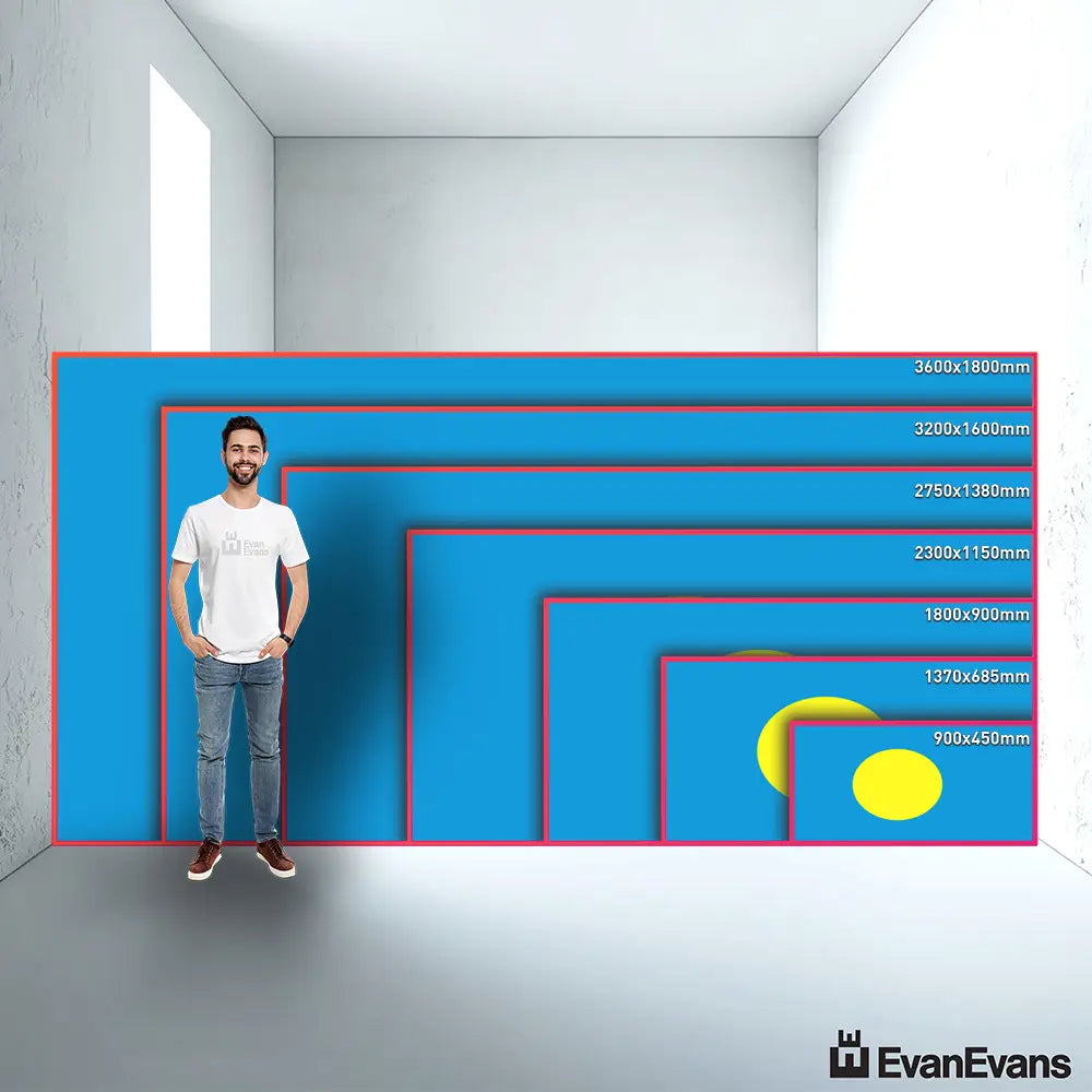 Palau flag size guide comparison