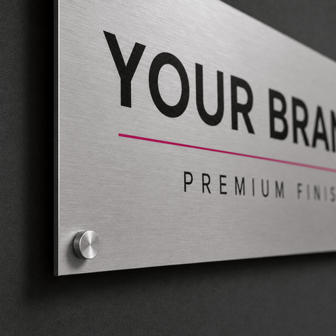 Aluminium Signs