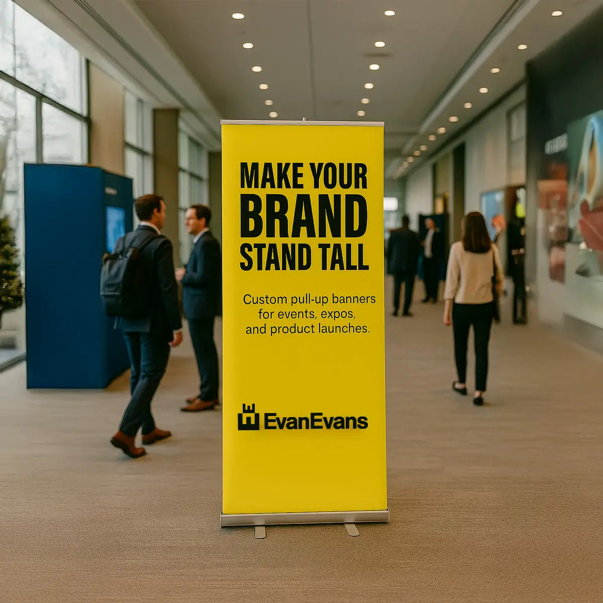 Pull up Banner Stand Tall