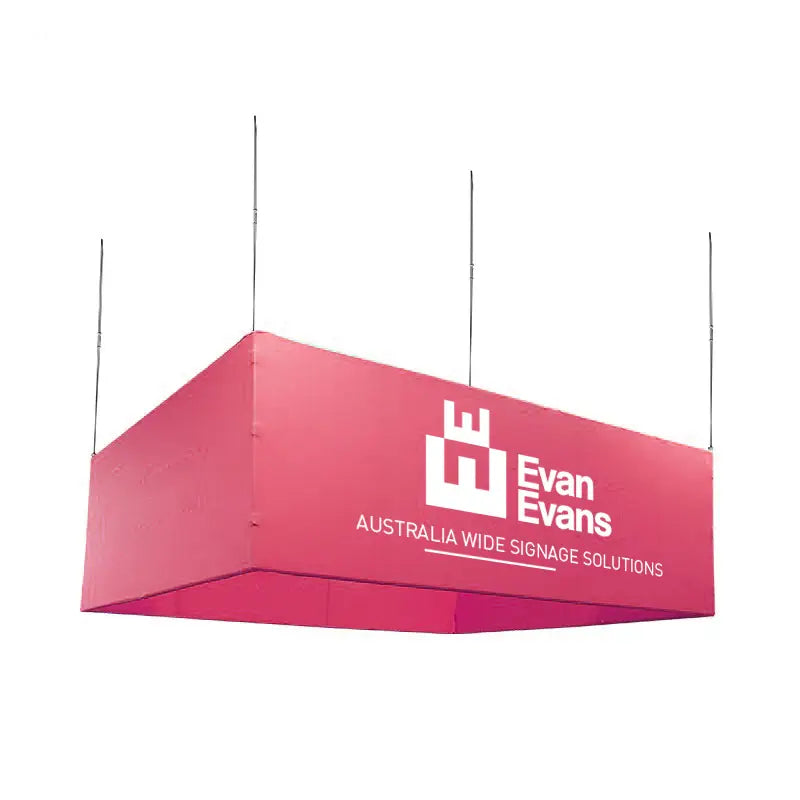 Rectangle Hanging Exhibition Sign