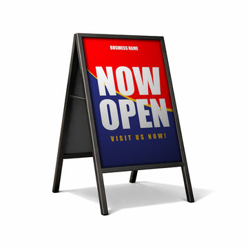 Retail A-Frame Sign - Footpath Advertising