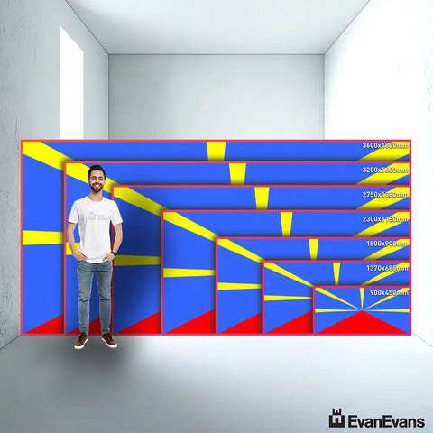 Reunion flag size guide comparison