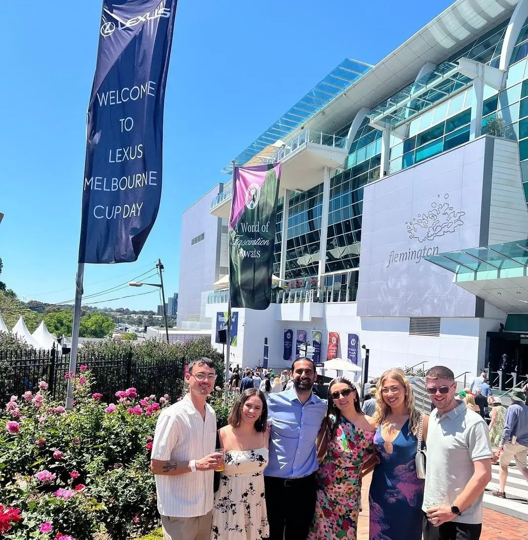 Showcasing vibrant Super Flags at the background