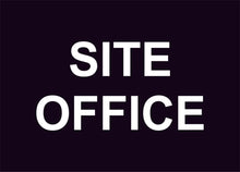 Site Office Construction Sign