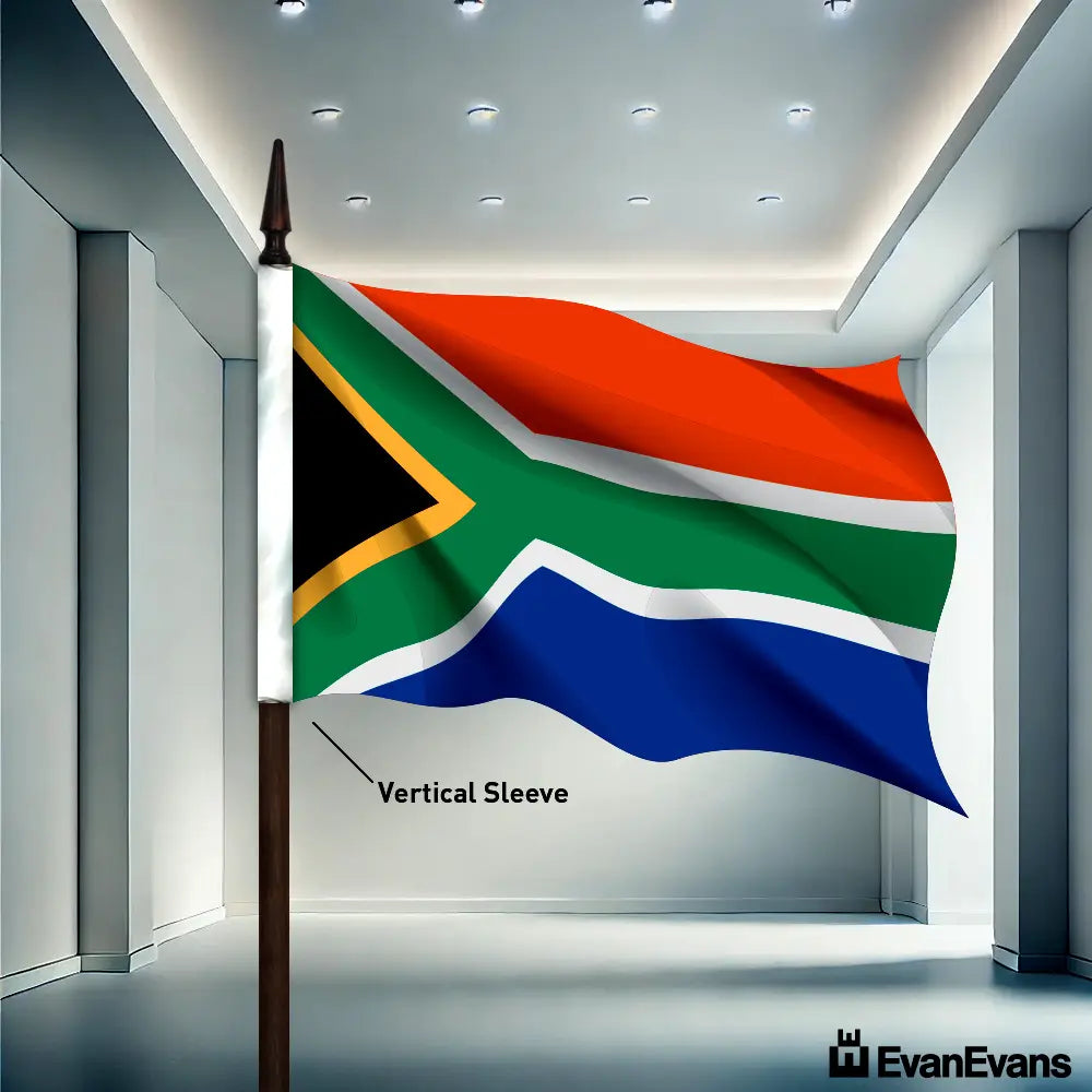South Africa flag vertical sleeve