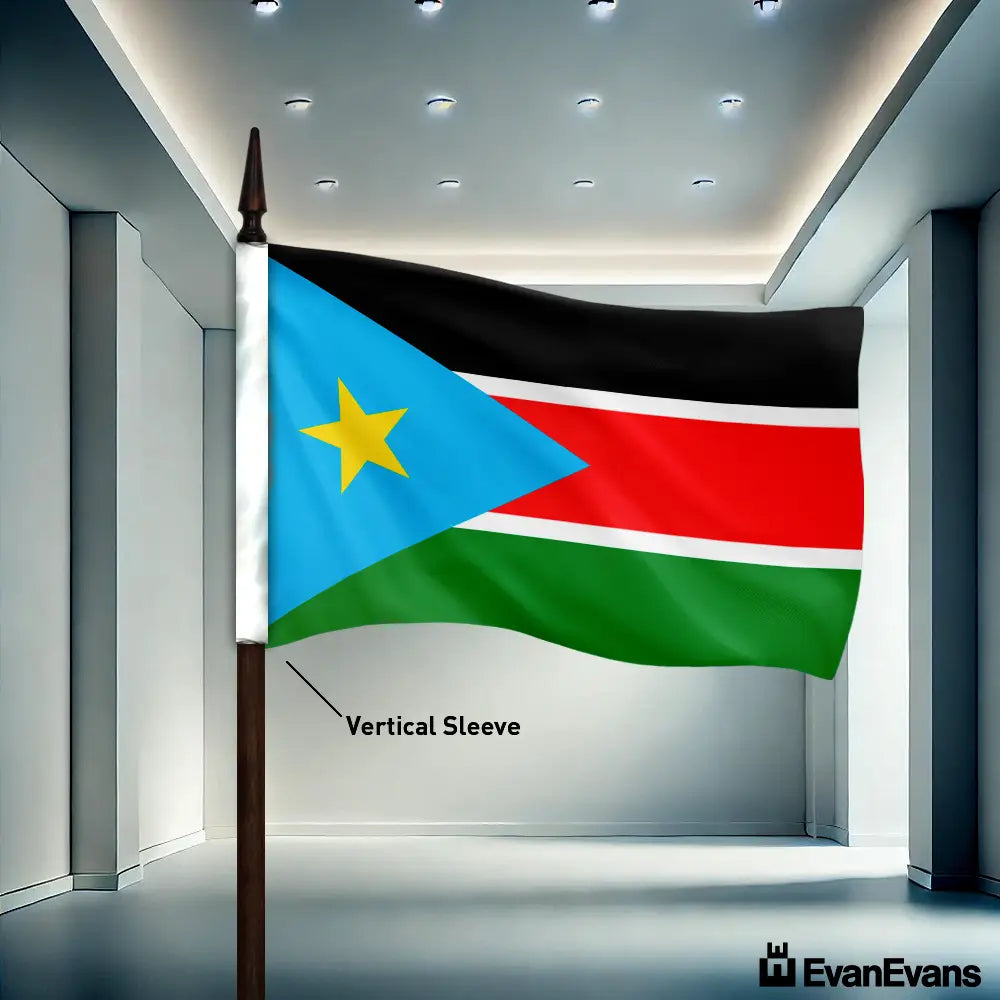 South Sudan flag Vertical Sleeve