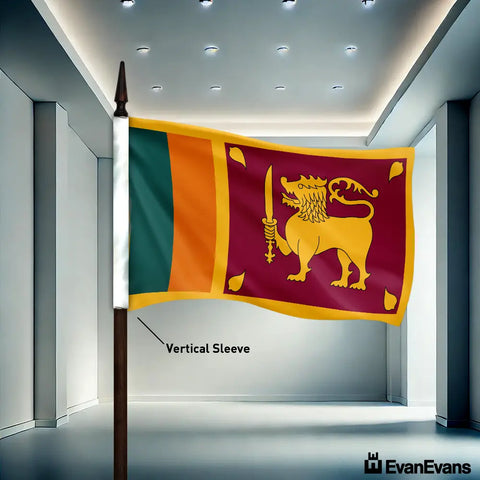 Sri Lanka flag Vertical Sleeve