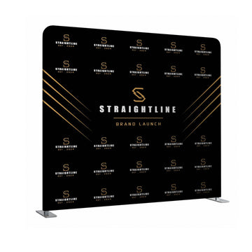 Straightline Media Wall - Brand Launch Backdrop