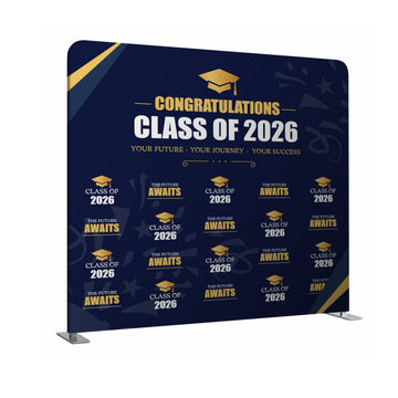 Media wall for graduation