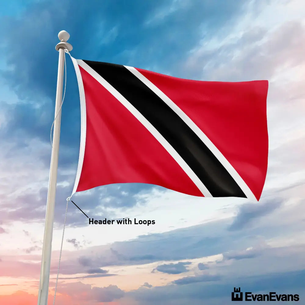 Trinidad and Tobago flag header with loops