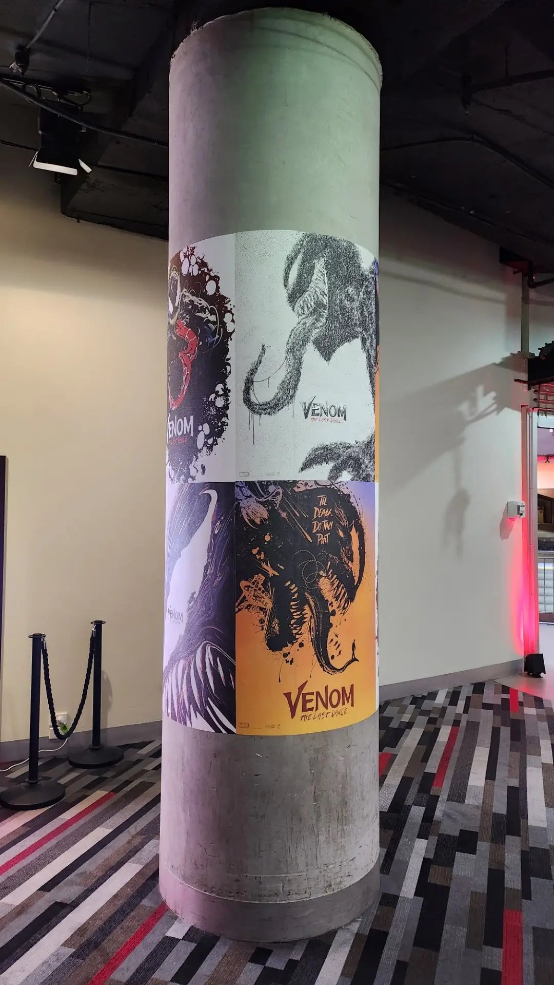 Venom5 Venom4 Concrete Pillar Wrap FloorTac