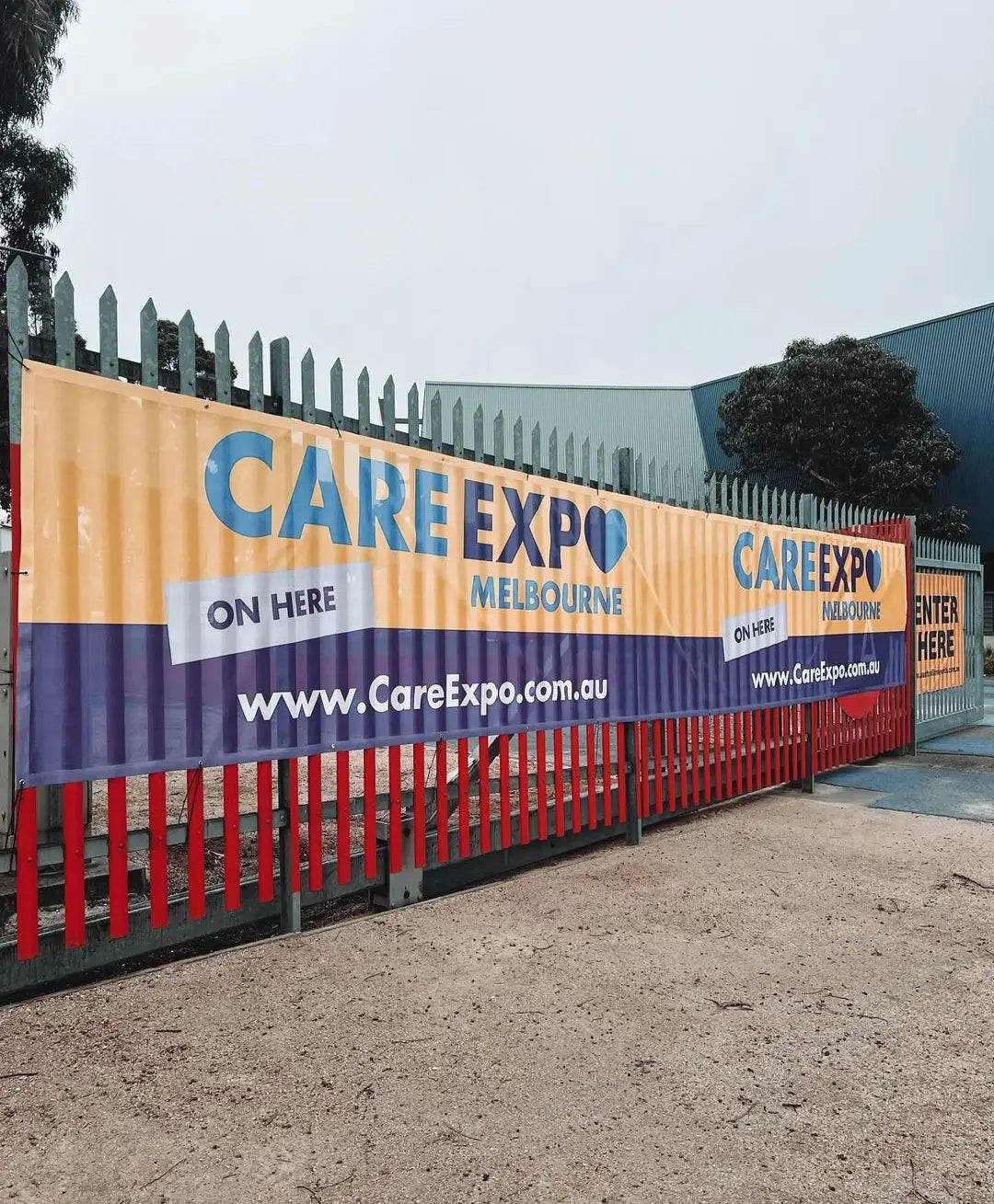 Vinyl Mesh Banner Care Expo 2022