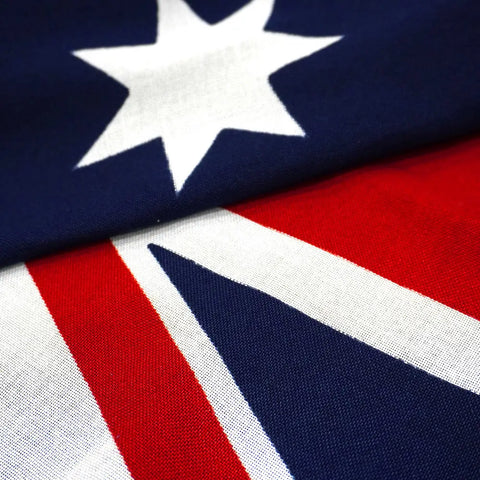 Woven Australia Flag Material