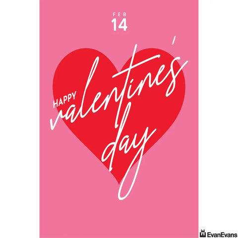 a frame happy valentines day sign