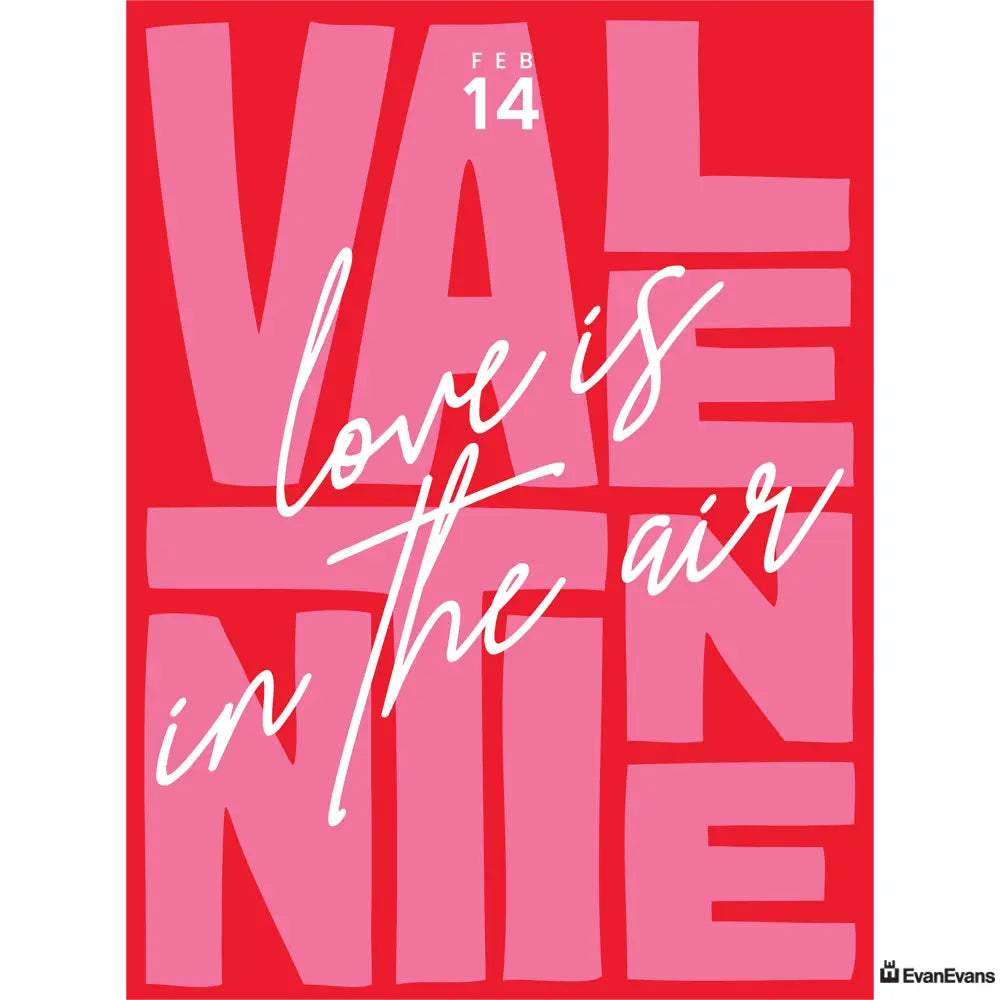 a frame love is in the air sign