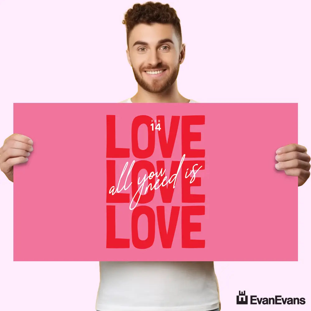 all you need is love corfllute poster