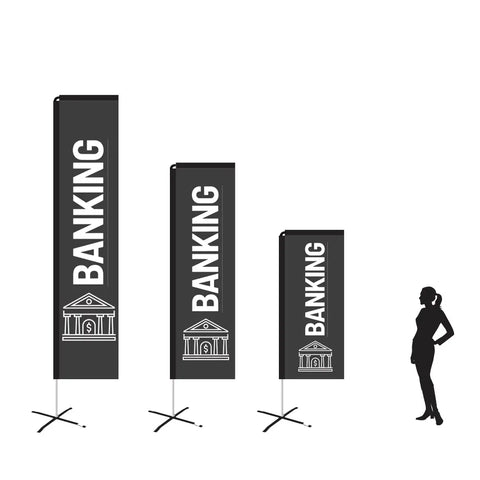 banking grey rectangle flag