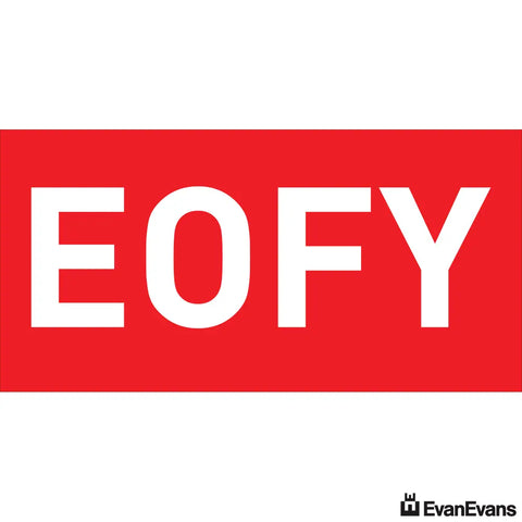 corflute eofy poster