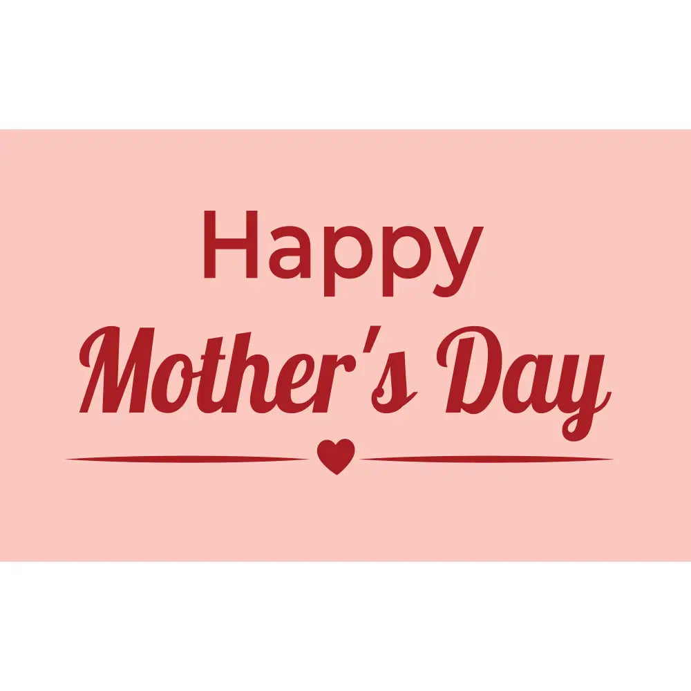 corflute happy mothers day poster
