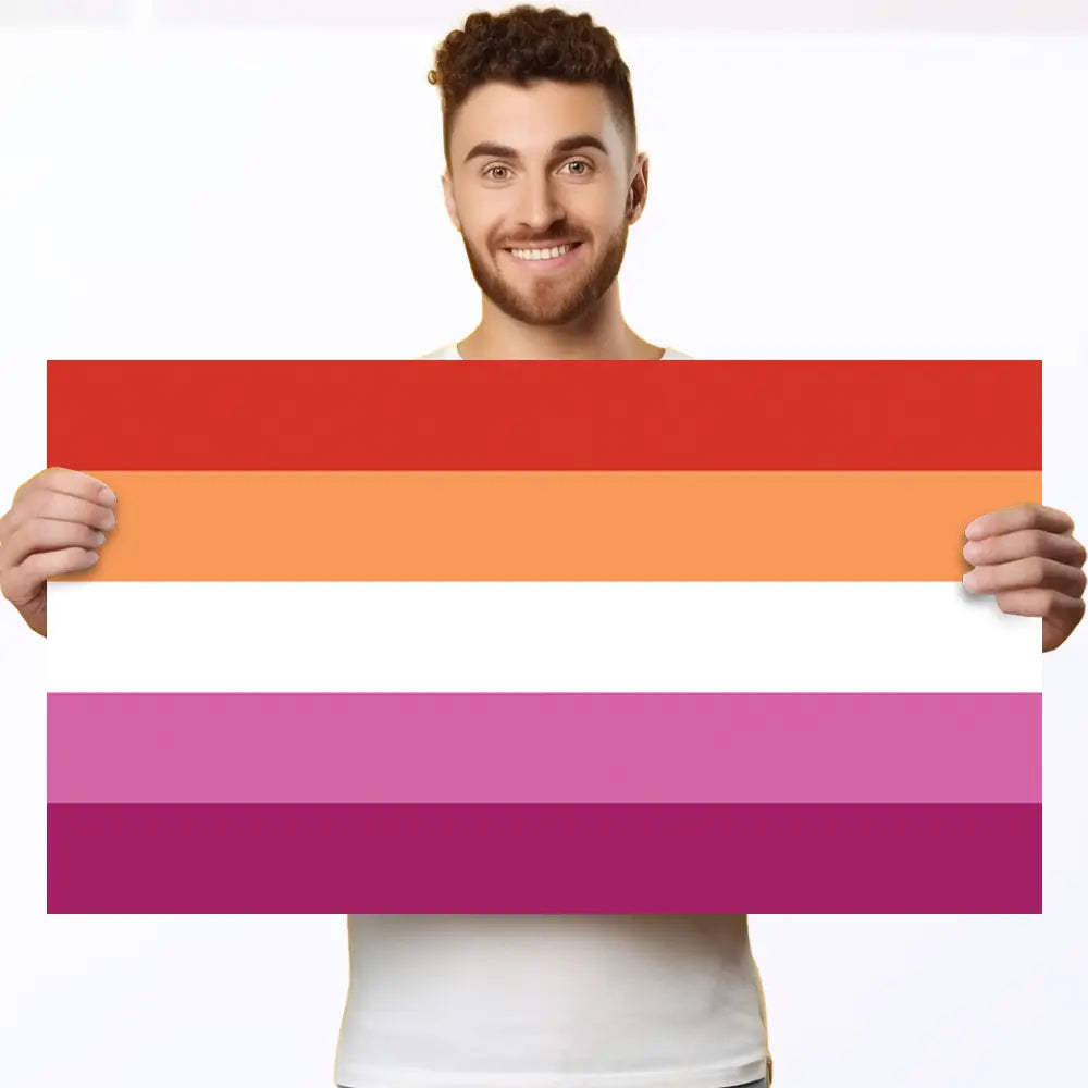 corflute lesbian pride poster