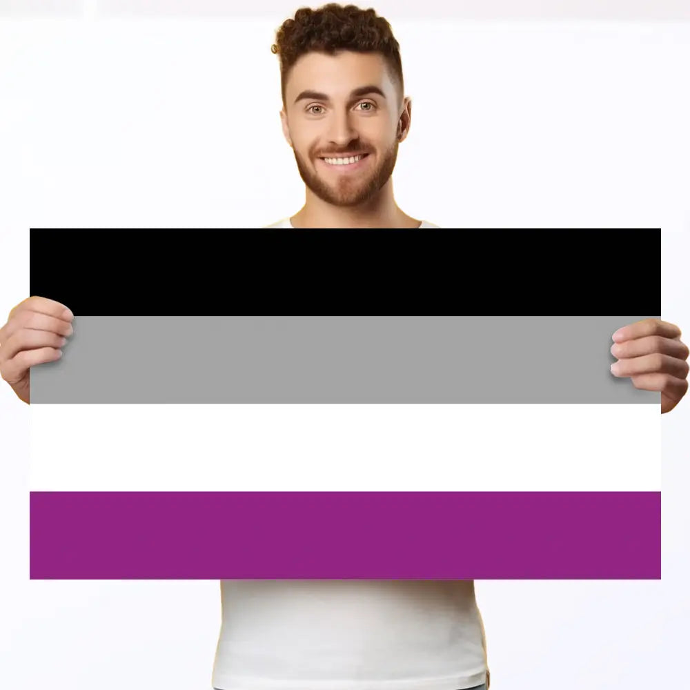 corflute lgbt asexual poster