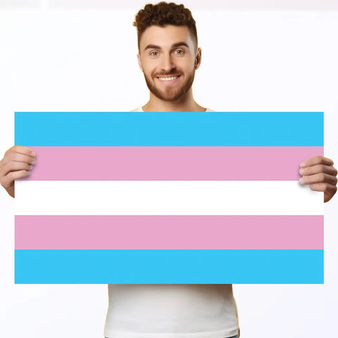 corflute lgbt trans poster