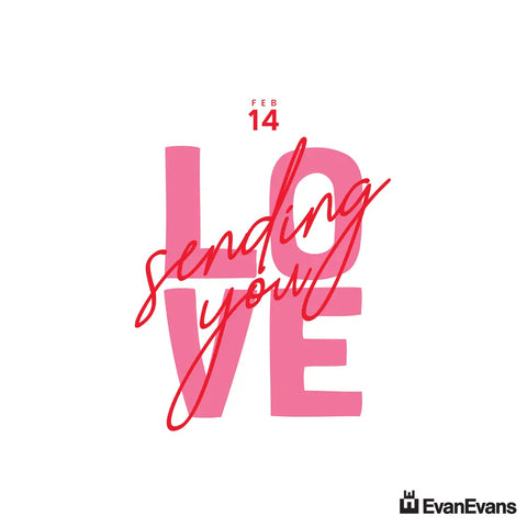 corflute sending love poster