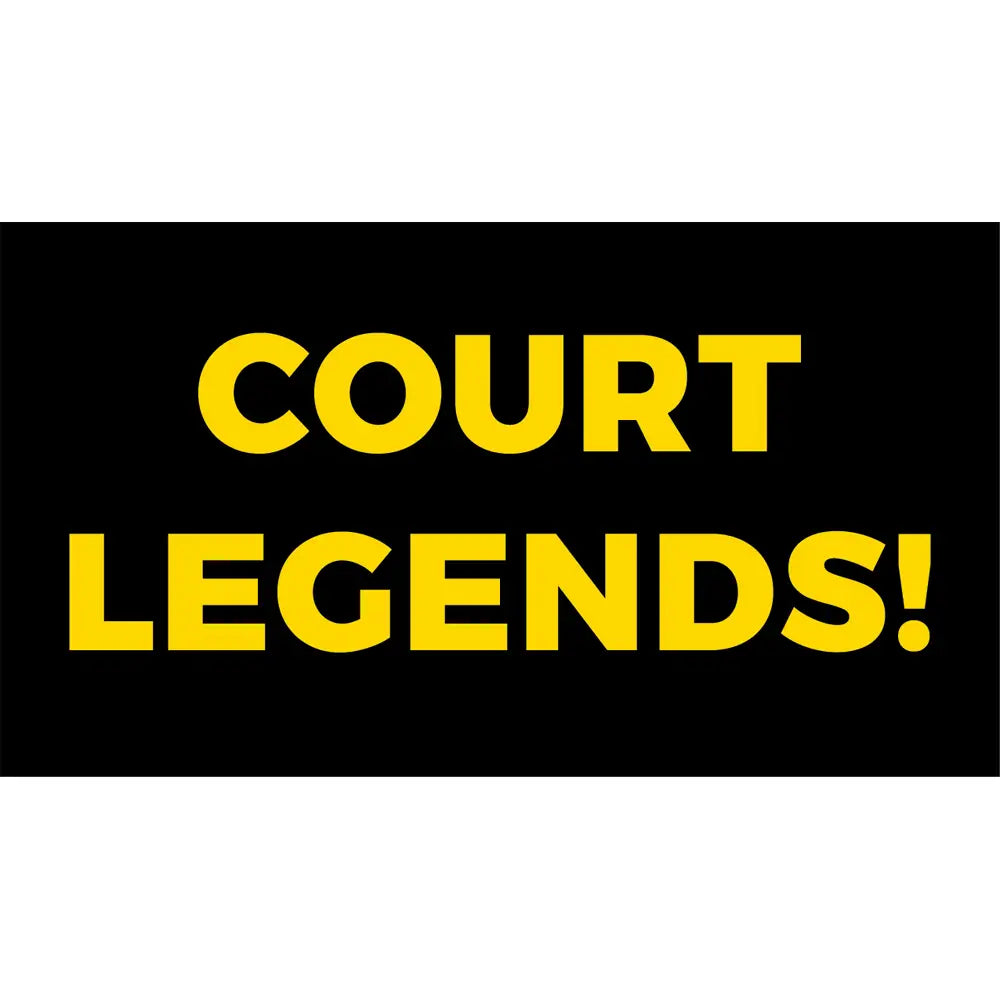 court legends sporting corflute poster