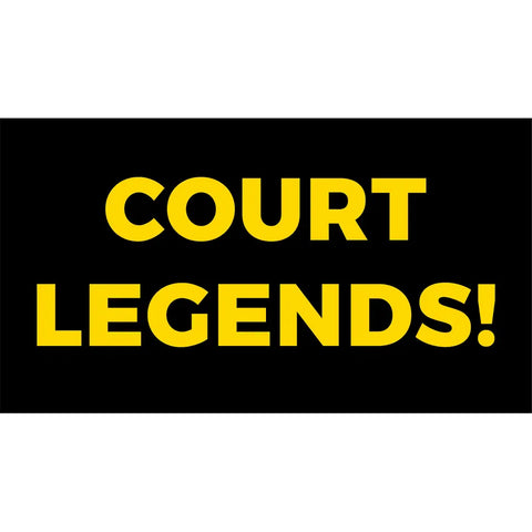 court legends sporting corflute poster