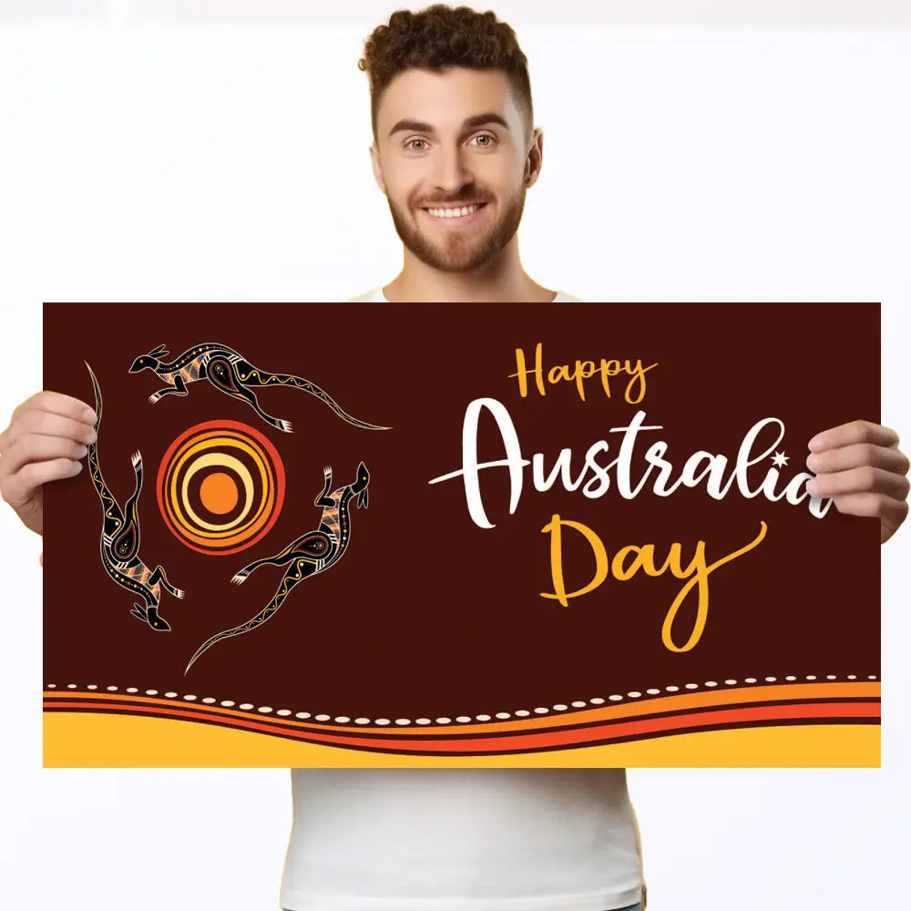 design 2 australia day corflute poster
