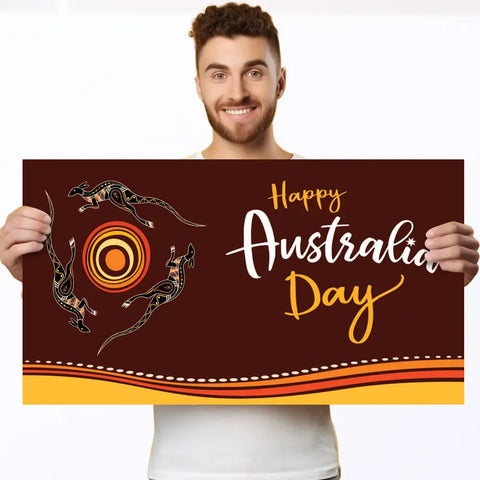 design 2 australia day corflute poster