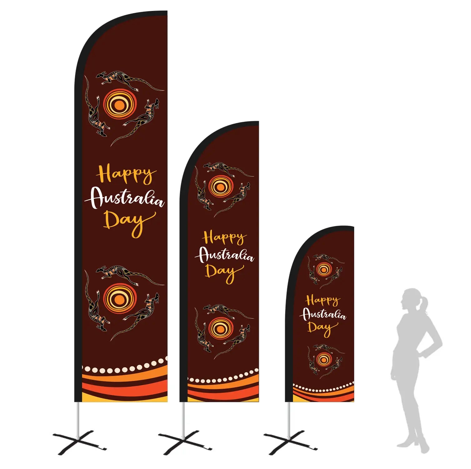 design 2 australia day feather flag