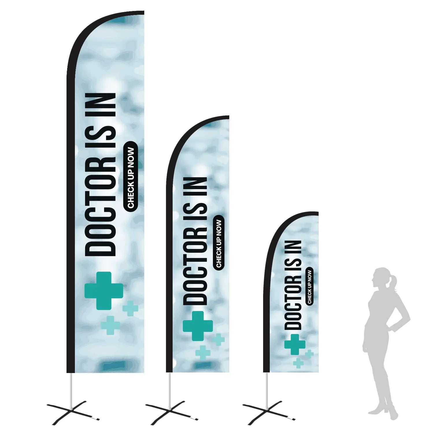 doctor white feather flag