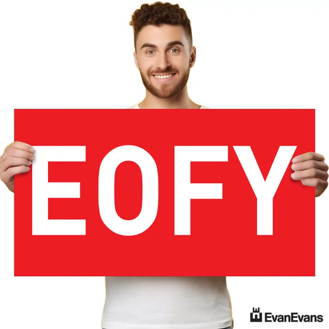 eofy corflute poster