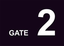 gate 2 construction sign
