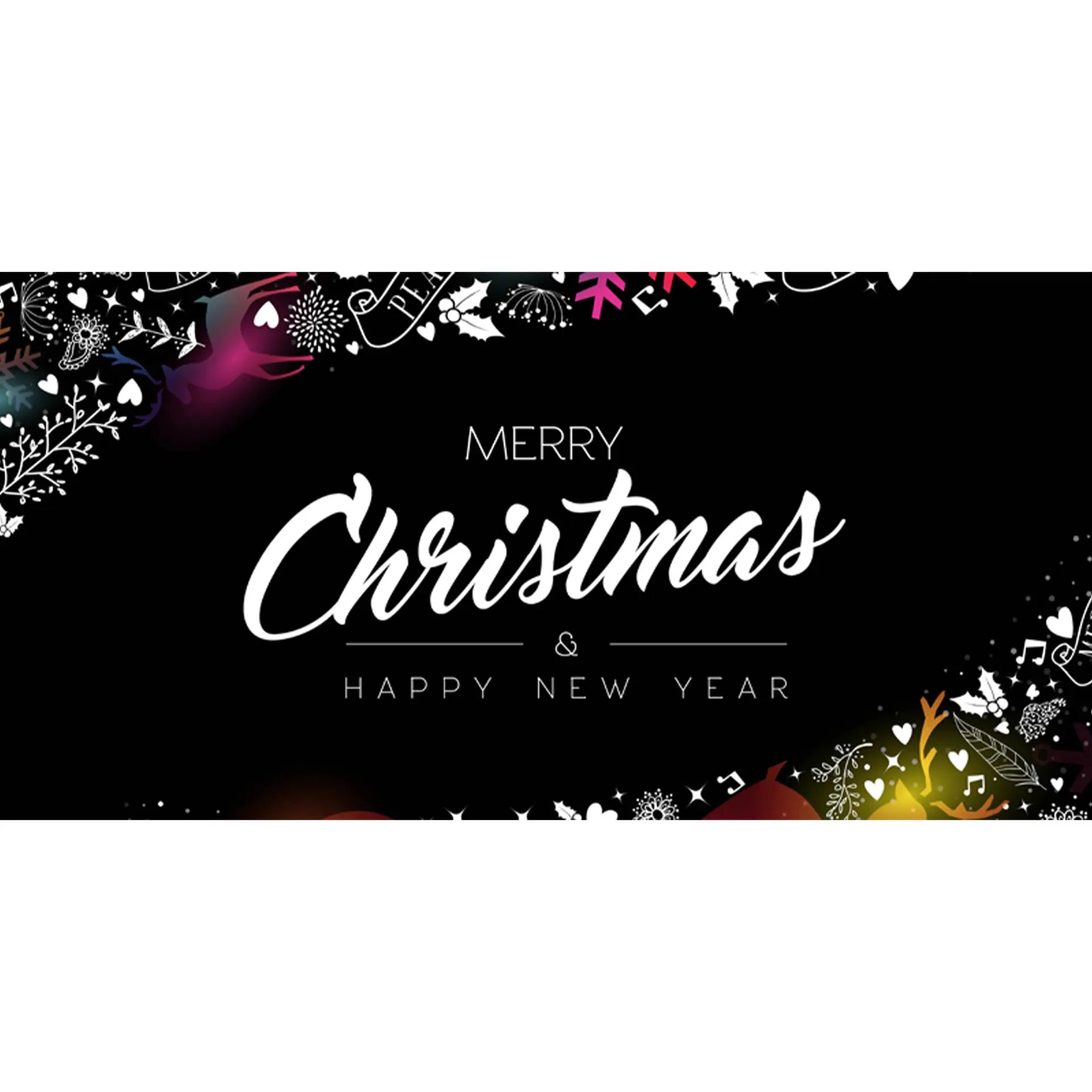 knitted polyester snowflake landscape merry christmas flag