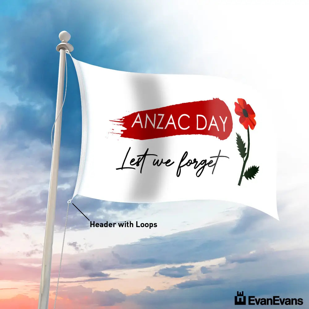 lest we forget flag modern