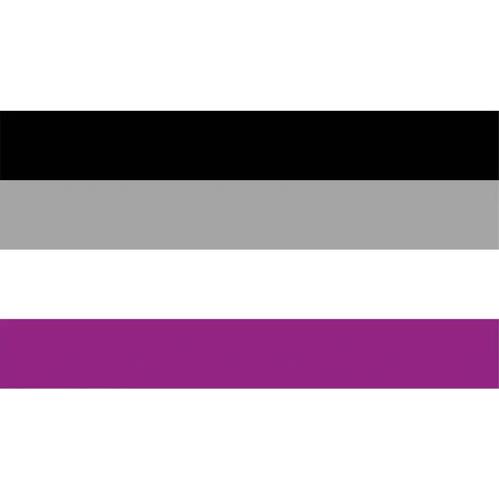 lgbt asexual corflute poster