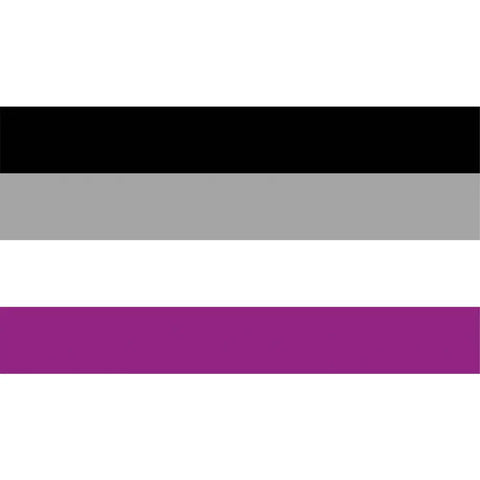 lgbt asexual corflute poster